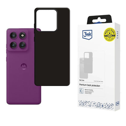 Puzdro pre Motorola Edge 60 Pro, 3MK, Matná čierna