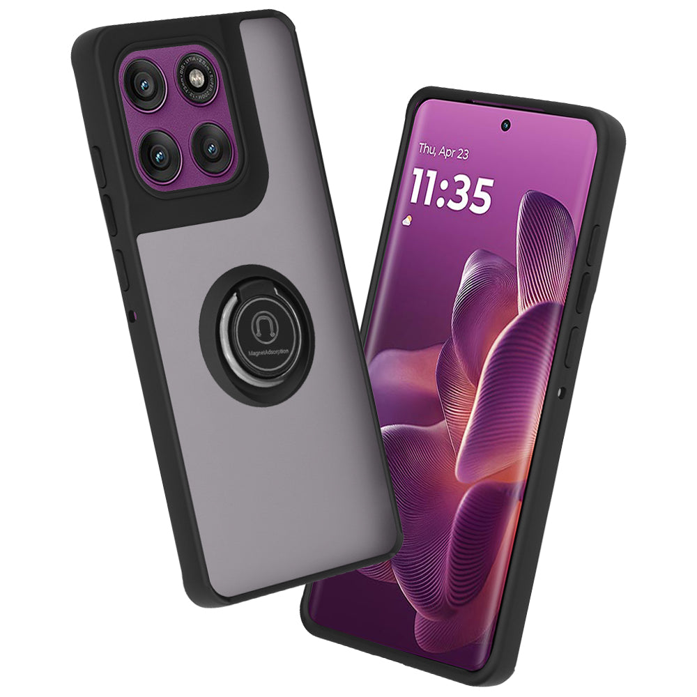 Puzdro pre Motorola Edge 60 Pro, Techsuit, Glinth, Čierne
