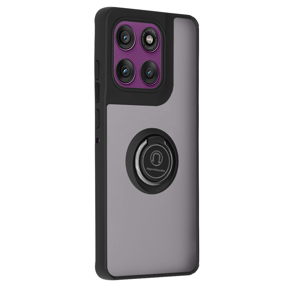 Puzdro pre Motorola Edge 60 Pro, Techsuit, Glinth, Čierne