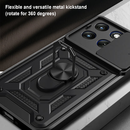 Case for Motorola Edge 70 Fusion, Techsuit, CamShield, Blue