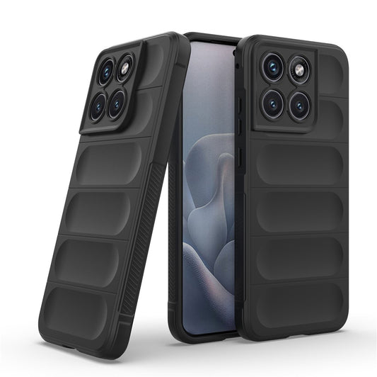 Puzdro pre Motorola Edge 70 Fusion, Techsuit, Magic Shield, Čierne