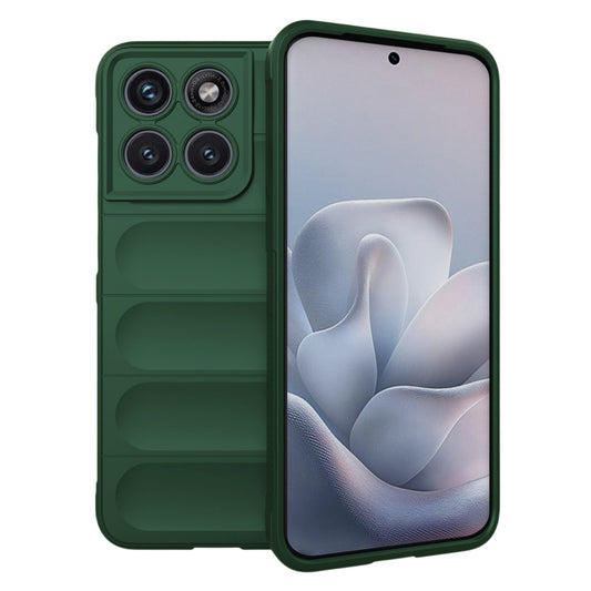 Puzdro pre Motorola Edge 70 Fusion, Techsuit, Magic Shield, Zelené