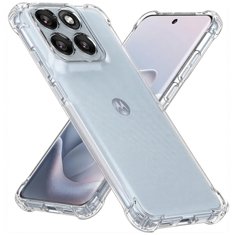 Puzdro pre Motorola Edge 70 Fusion, Techsuit, Shockproof Clear, Transparent