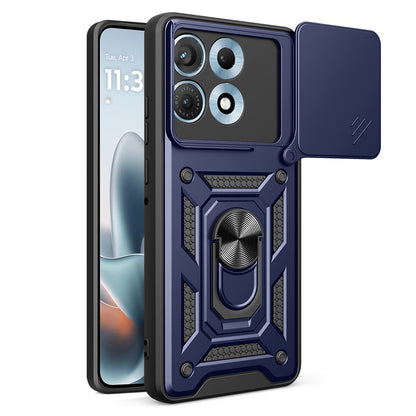 Puzdro pre Motorola Edge 70 Max, Techsuit, CamShield, Modré