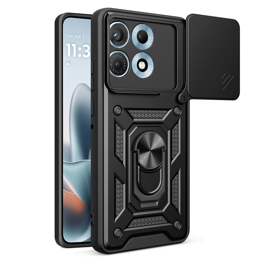Puzdro pre Motorola Edge 70 Max, Techsuit, CamShield, Čierne