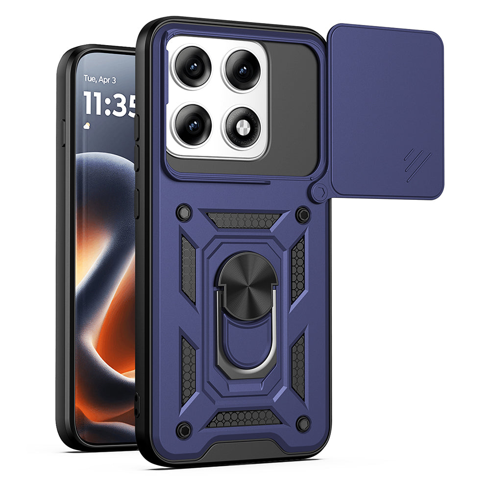 Puzdro pre Motorola Edge 70 Pro, Techsuit, CamShield, Modré