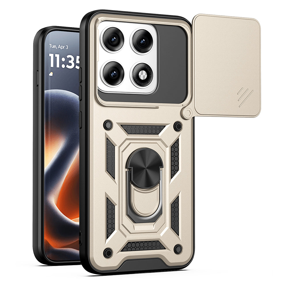 Puzdro pre Motorola Edge 70 Pro, Techsuit, CamShield, Zlaté