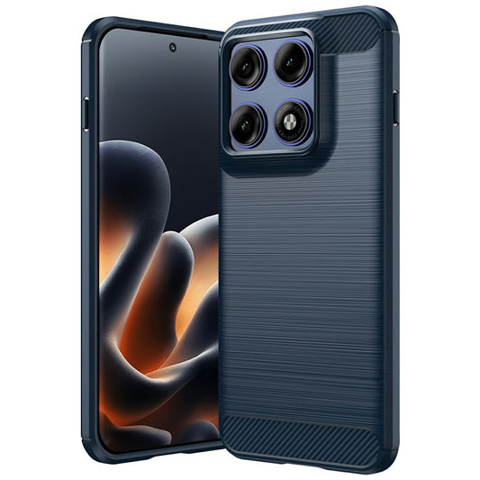 Obal na Motorola Edge 70 Pro, Techsuit, Karbón, Modrý