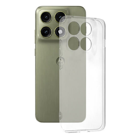 Puzdro pre Motorola Edge 70 Pro, Techsuit, Priehľadné, Transparentné