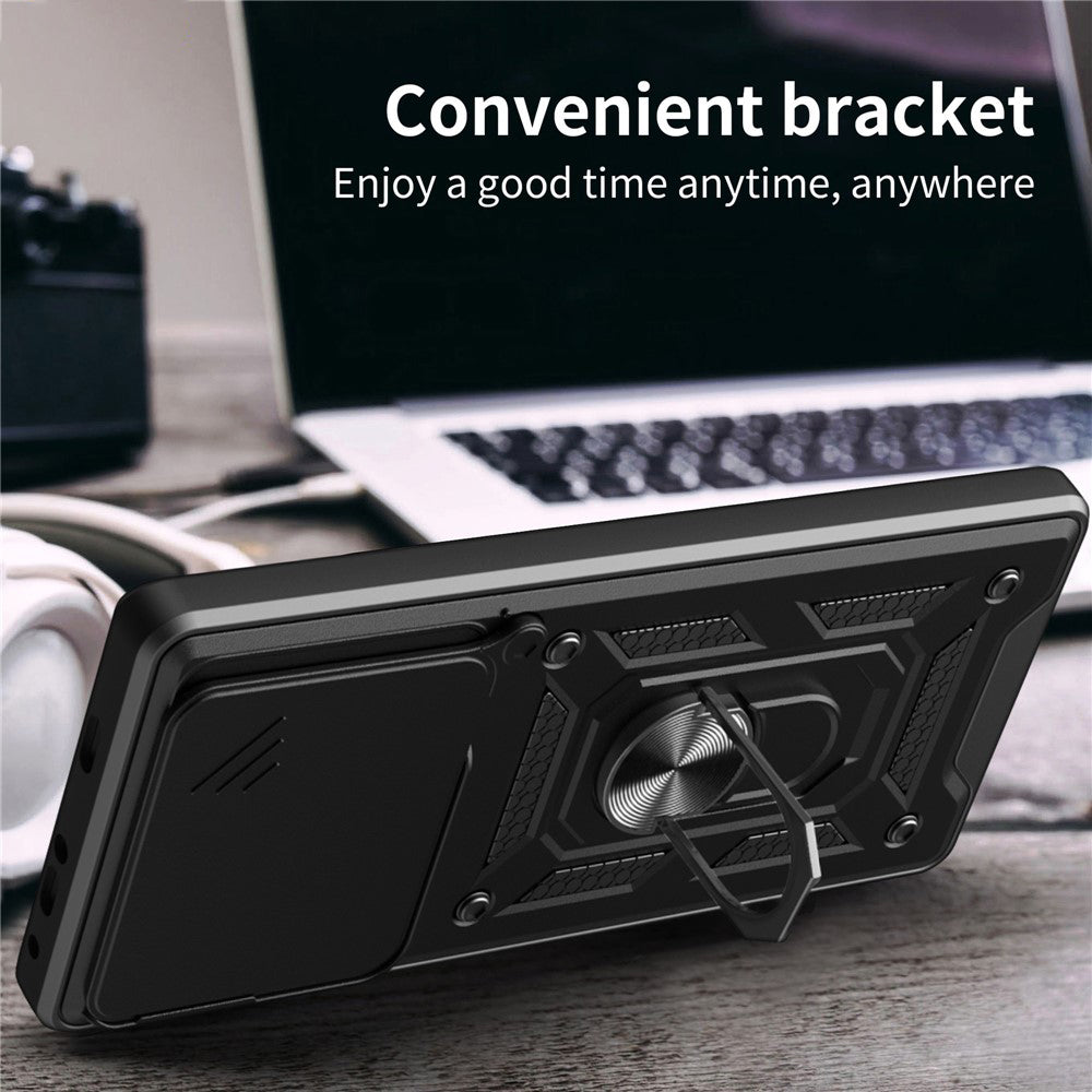 Puzdro pre Motorola Edge 70, Techsuit, CamShield, Čierne