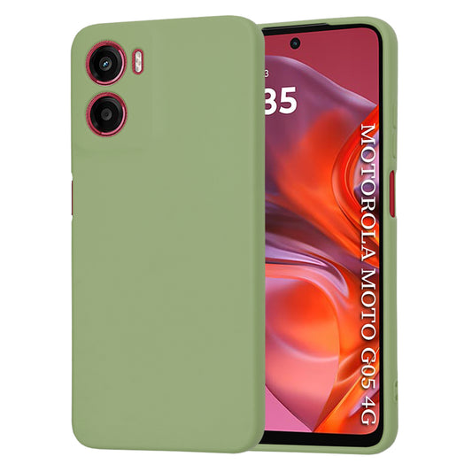 Obal na Motorola Moto E15 / G05, Techsuit, SoftFlex, Matcha