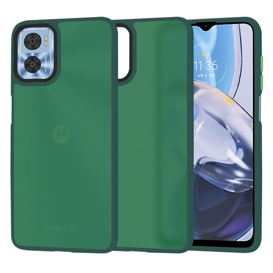 Puzdro pre Motorola Moto E22i / E22, Techsuit, HaloFrost, Zelené