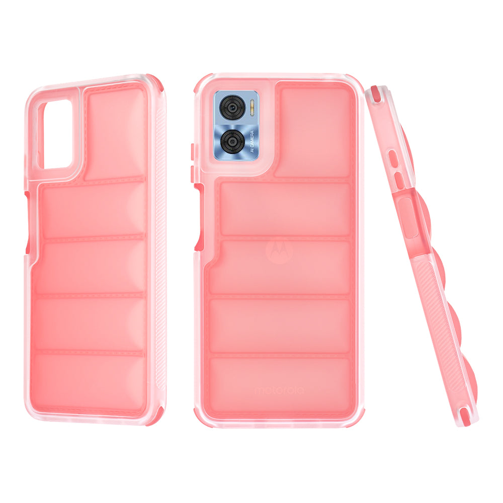 Puzdro pre Motorola Moto E22i / E22, Techsuit, Wave Shield, Červené