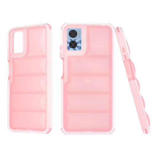 Puzdro pre Motorola Moto E22i / E22, Techsuit, Wave Shield, Ružové