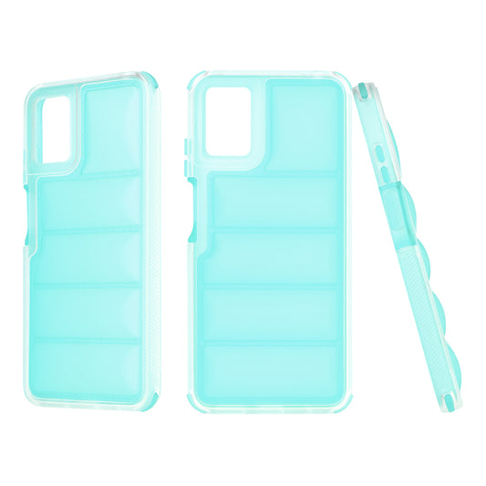 Puzdro pre Motorola Moto E22i / E22, Techsuit, Wave Shield, Tyrkysová