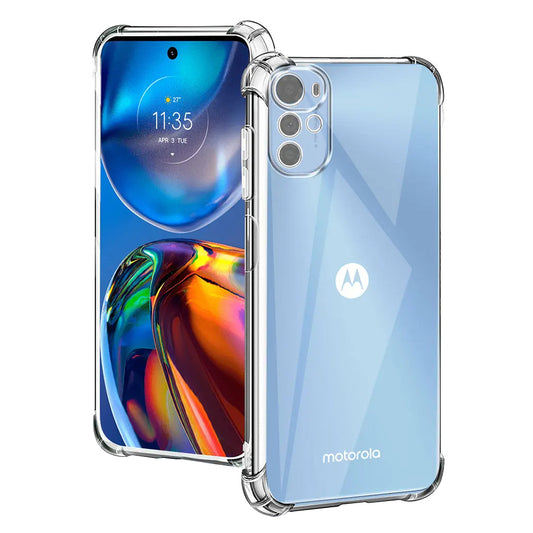Obal na Motorola Moto E32s / E32 / G22, Techsuit, nárazuvzdorný priehľadný, transparentný