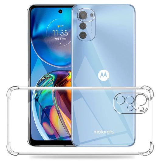 Obal na Motorola Moto E32s / E32 / G22, Techsuit, nárazuvzdorný priehľadný, transparentný