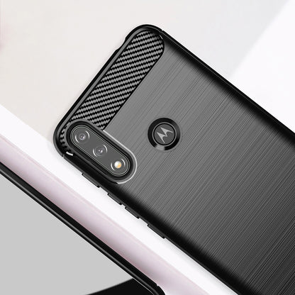 Case for Motorola Moto E7i Power / E7 Power, Techsuit, Carbon, Black