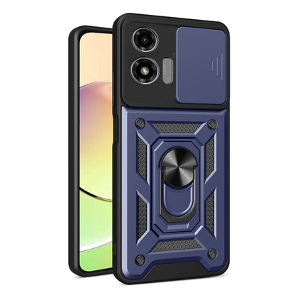 Puzdro pre Motorola Moto G04s / E14 / G04 / G24, Techsuit, CamShield, Modrá