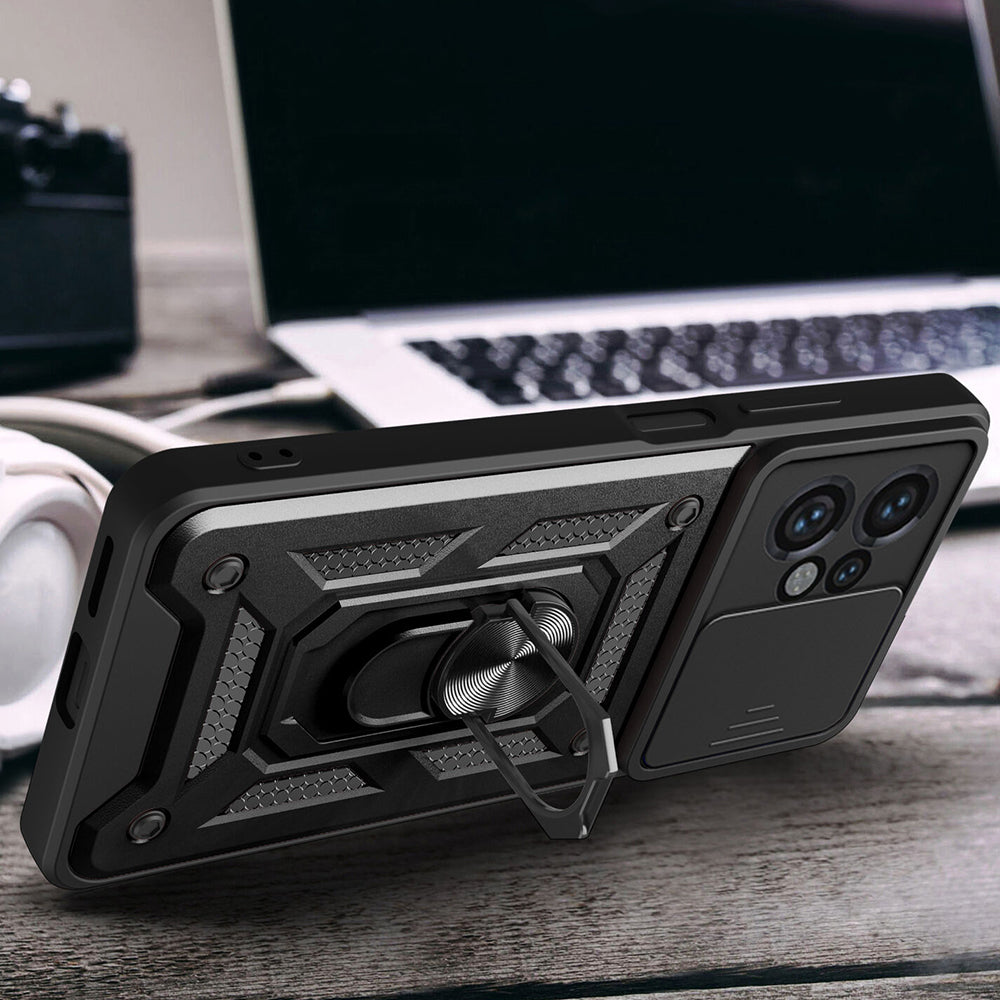 Puzdro pre Motorola Moto G04s / E14 / G04 / G24, Techsuit, CamShield, Modrá