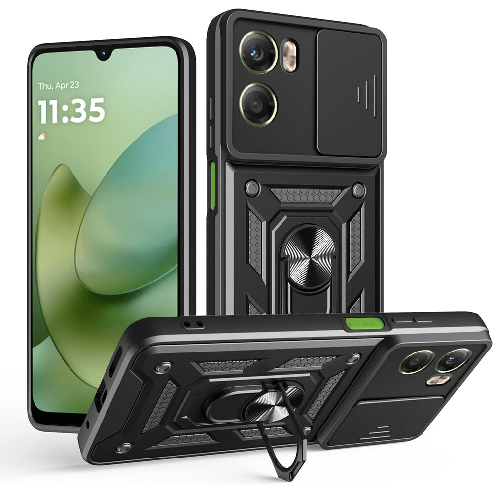 Puzdro pre Motorola Moto G06, Techsuit, CamShield, Čierne