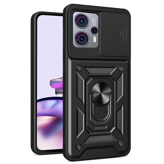 Puzdro pre Motorola Moto G13 / G23 / G53, Techsuit, CamShield, Čierne
