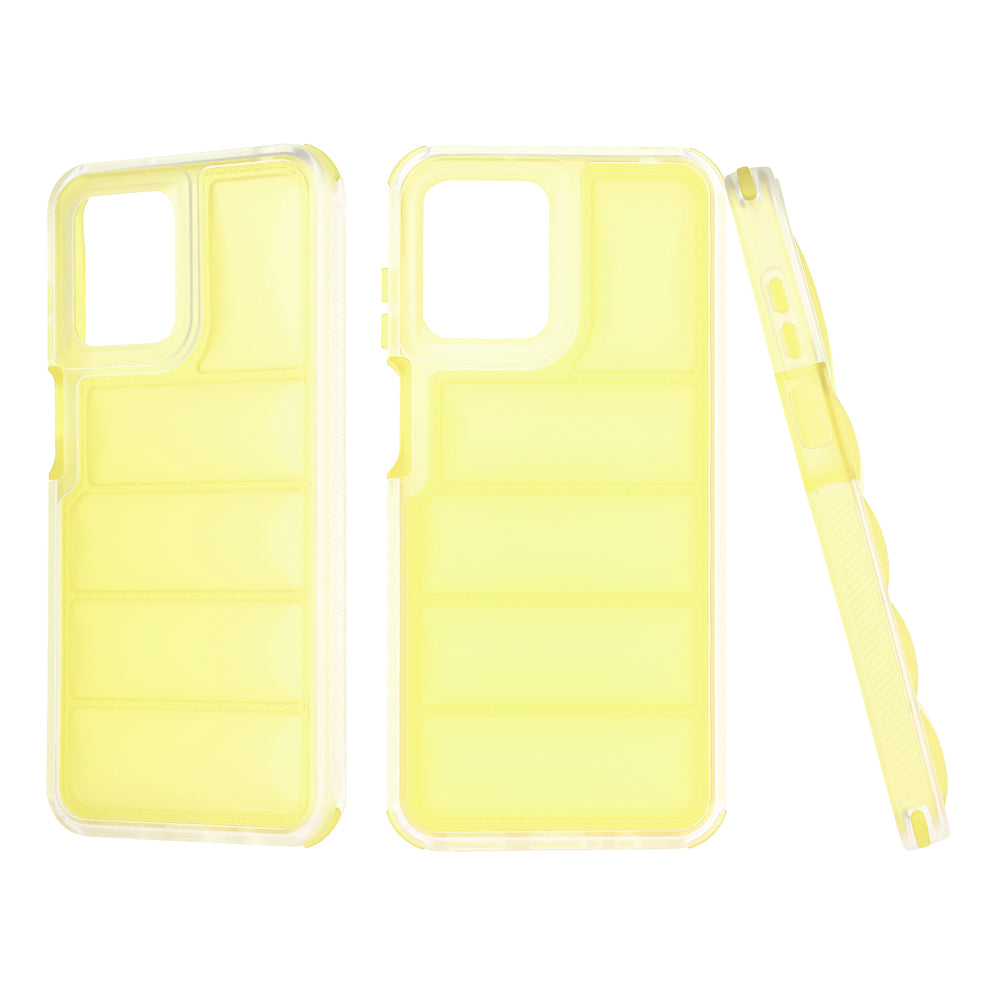 Puzdro pre Motorola Moto G13 / G23 / G53, Techsuit, Wave Shield, Žltá
