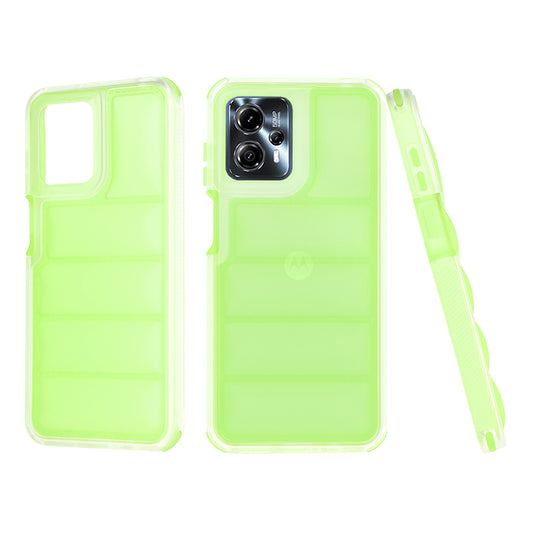 Puzdro pre Motorola Moto G13 / G23 / G53, Techsuit, Wave Shield, Zelené
