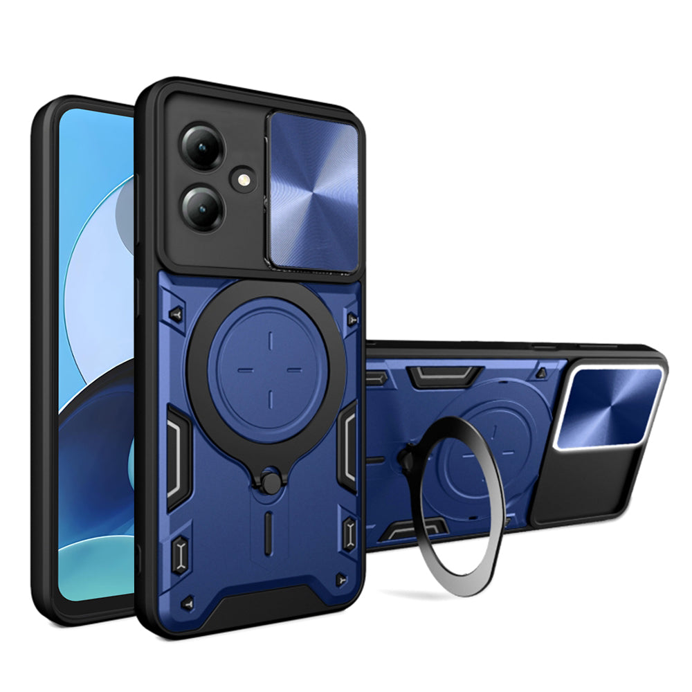 Puzdro pre Motorola Moto G14, Techsuit, CamGuard Pro, Modrá