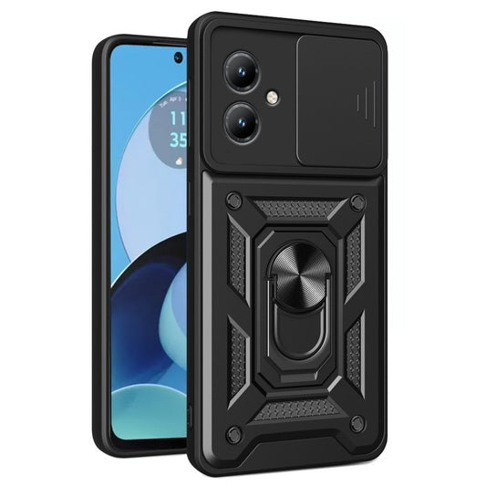 Puzdro pre Motorola Moto G14, Techsuit, CamShield, Čierne