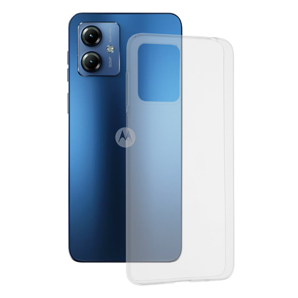 Puzdro pre Motorola Moto G14, Techsuit, Priehľadné, Transparentné