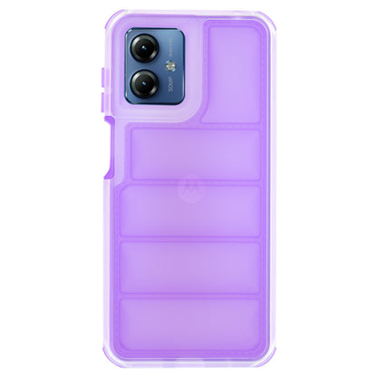 Puzdro pre Motorola Moto G14, Techsuit, Wave Shield, fialové