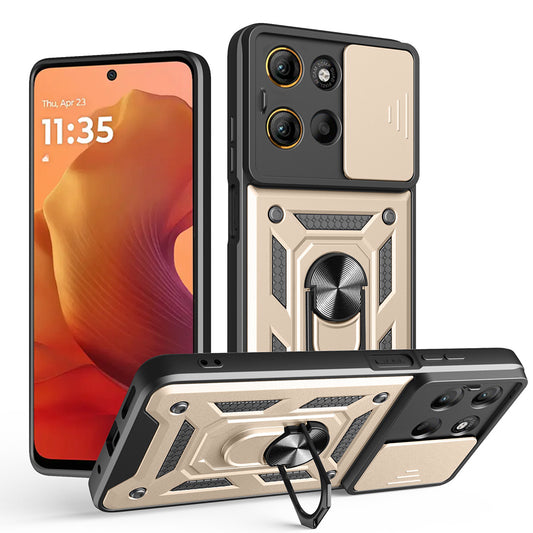 Puzdro pre Motorola Moto G15 / G15 Power, Techsuit, CamShield, Zlaté