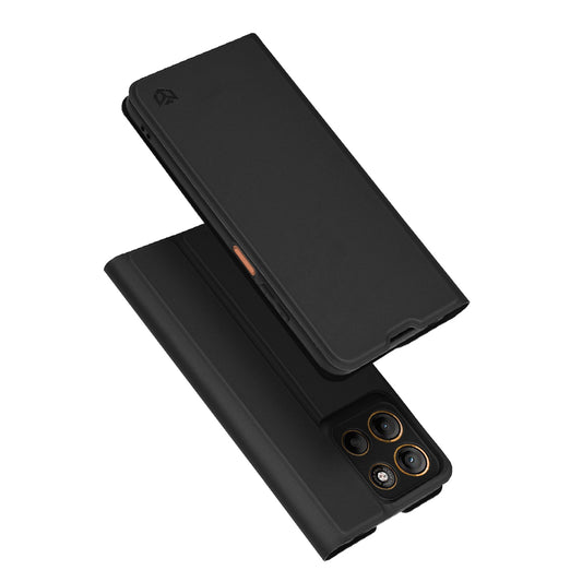 Puzdro pre Motorola Moto G15 / G15 Power, Techsuit, Magskin Book, Čierne