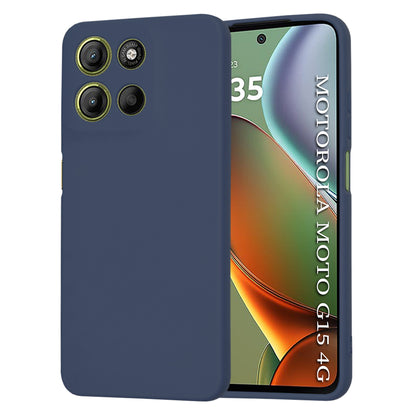 Obal na Motorola Moto G15 / G15 Power, Techsuit, SoftFlex, tmavomodrý