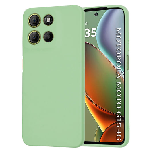 Puzdro pre Motorola Moto G15 / G15 Power, Techsuit, SoftFlex, Svetlozelené