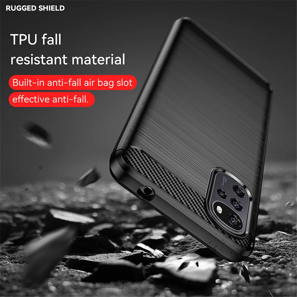 Obal na Motorola Moto G22, Techsuit, Karbón, Čierny
