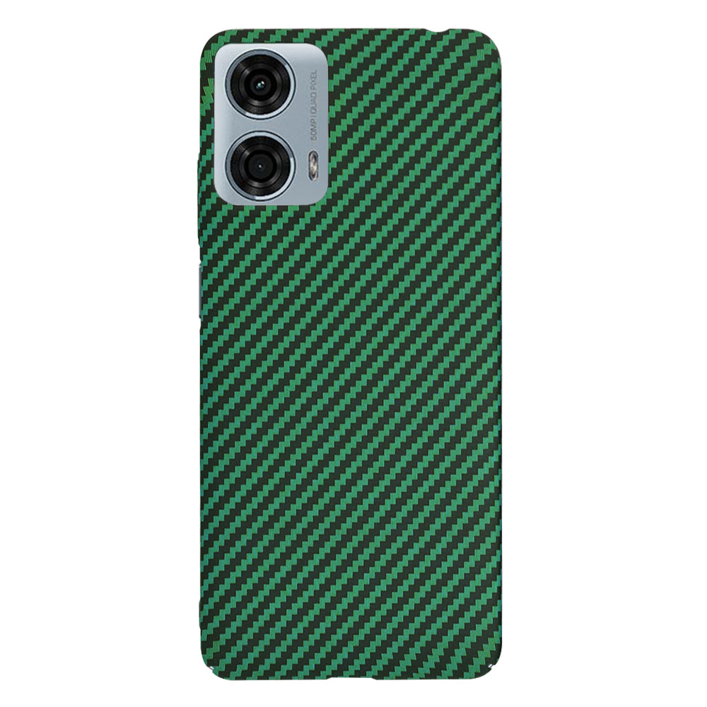 Case for Motorola Moto G24 Power, Techsuit, Carbonite FiberShell, Green