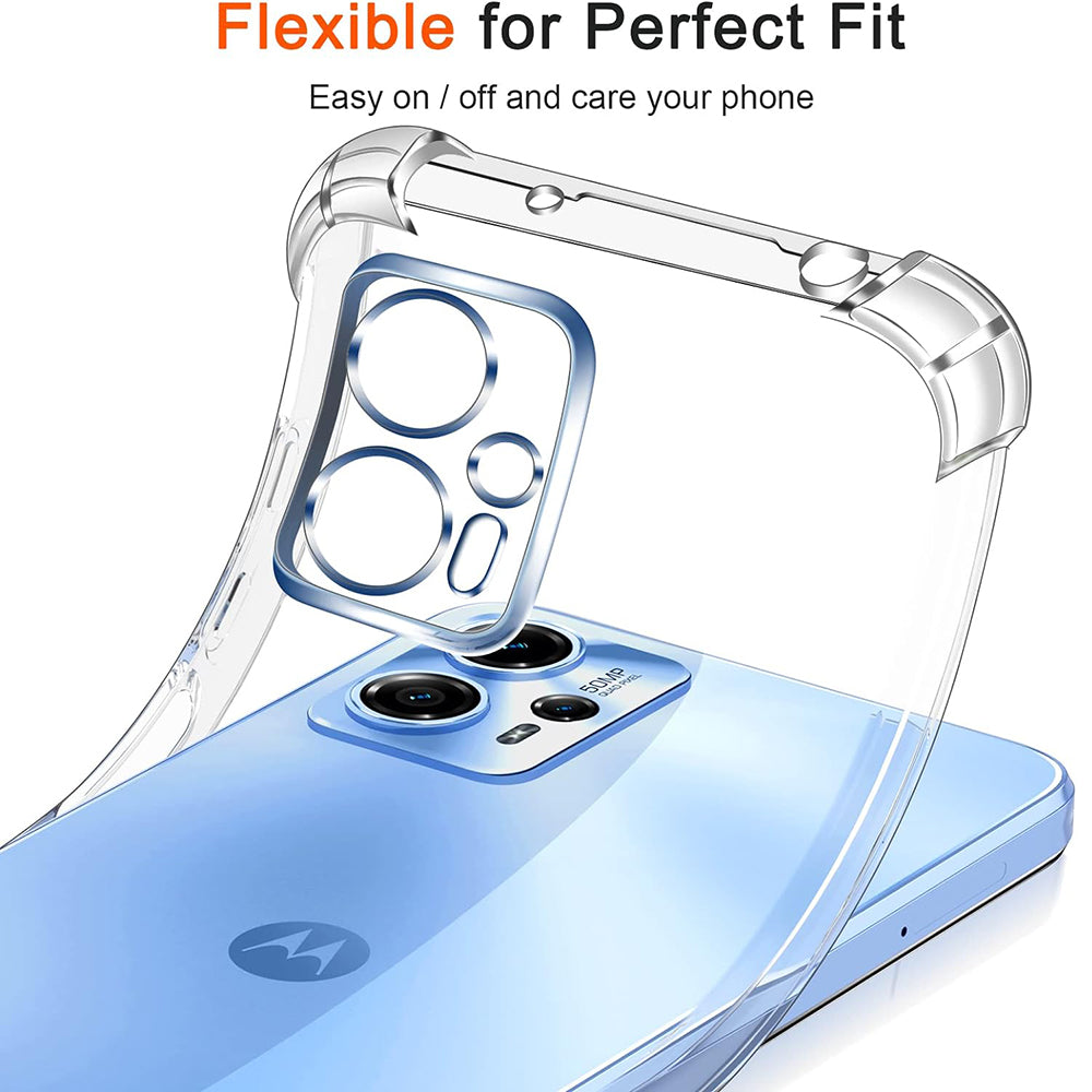 Obal na Motorola Moto G24 Power, Techsuit, nárazuvzdorný priehľadný, transparentný