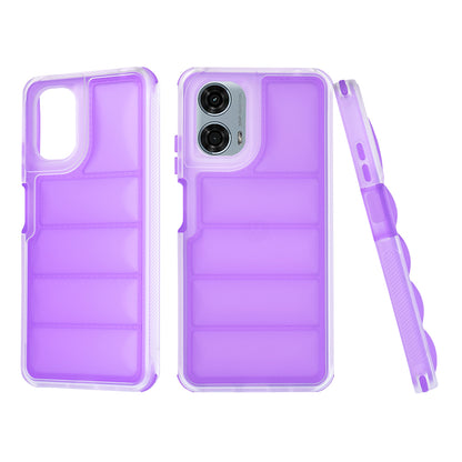 Obal na Motorola Moto G24 Power, Techsuit, Wave Shield, fialový