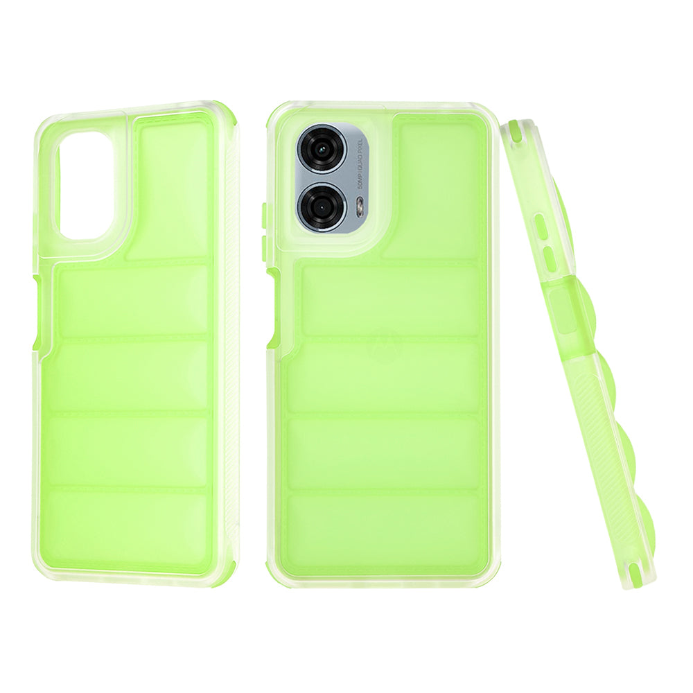 Puzdro pre Motorola Moto G24 Power, Techsuit, Wave Shield, Zelené