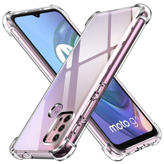 Obal na Motorola Moto G30 / G20 / G10, Techsuit, nárazuvzdorný priehľadný, transparentný