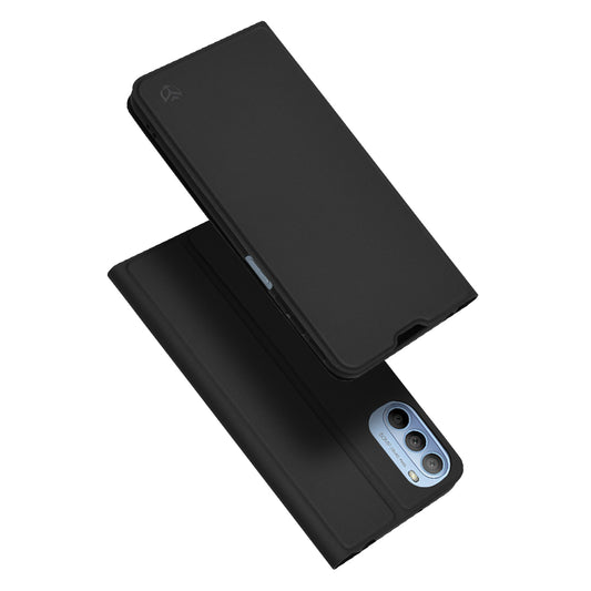 Puzdro pre Motorola Moto G31 / G41, Techsuit, Magskin Book, Čierne