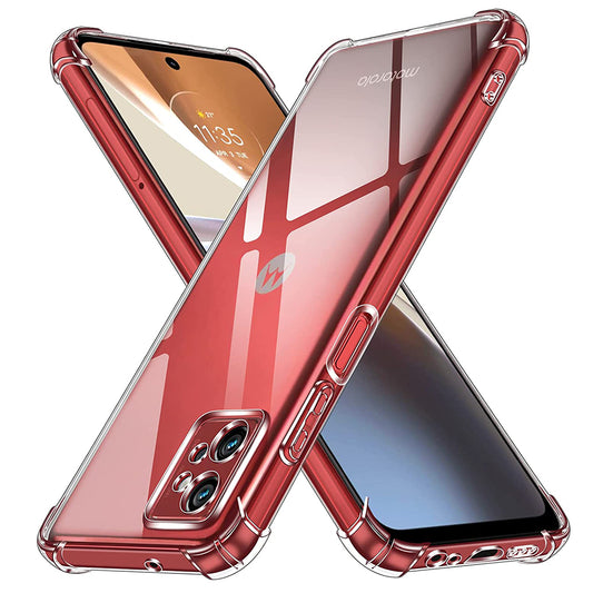 Obal na Motorola Moto G32, Techsuit, nárazuvzdorný priehľadný, transparentný
