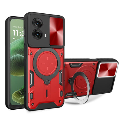 Puzdro pre Motorola Moto G35, Techsuit, CamGuard Pro, červené