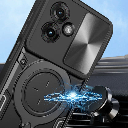 Puzdro pre Motorola Moto G35, Techsuit, CamGuard Pro, červené
