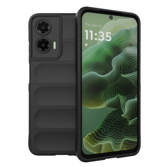 Puzdro pre Motorola Moto G35, Techsuit, Magic Shield, Čierne