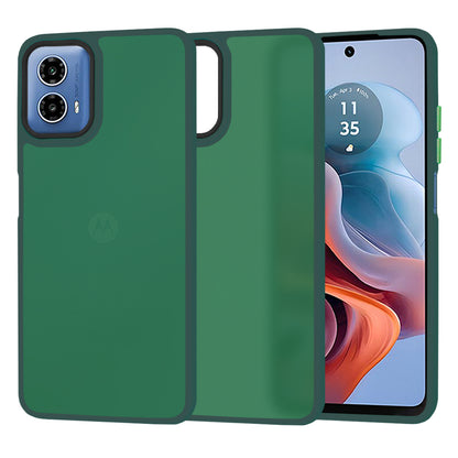 Puzdro pre Motorola Moto G45 / G34, Techsuit, HaloFrost, Zelené