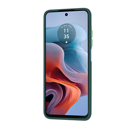 Puzdro pre Motorola Moto G45 / G34, Techsuit, HaloFrost, Zelené