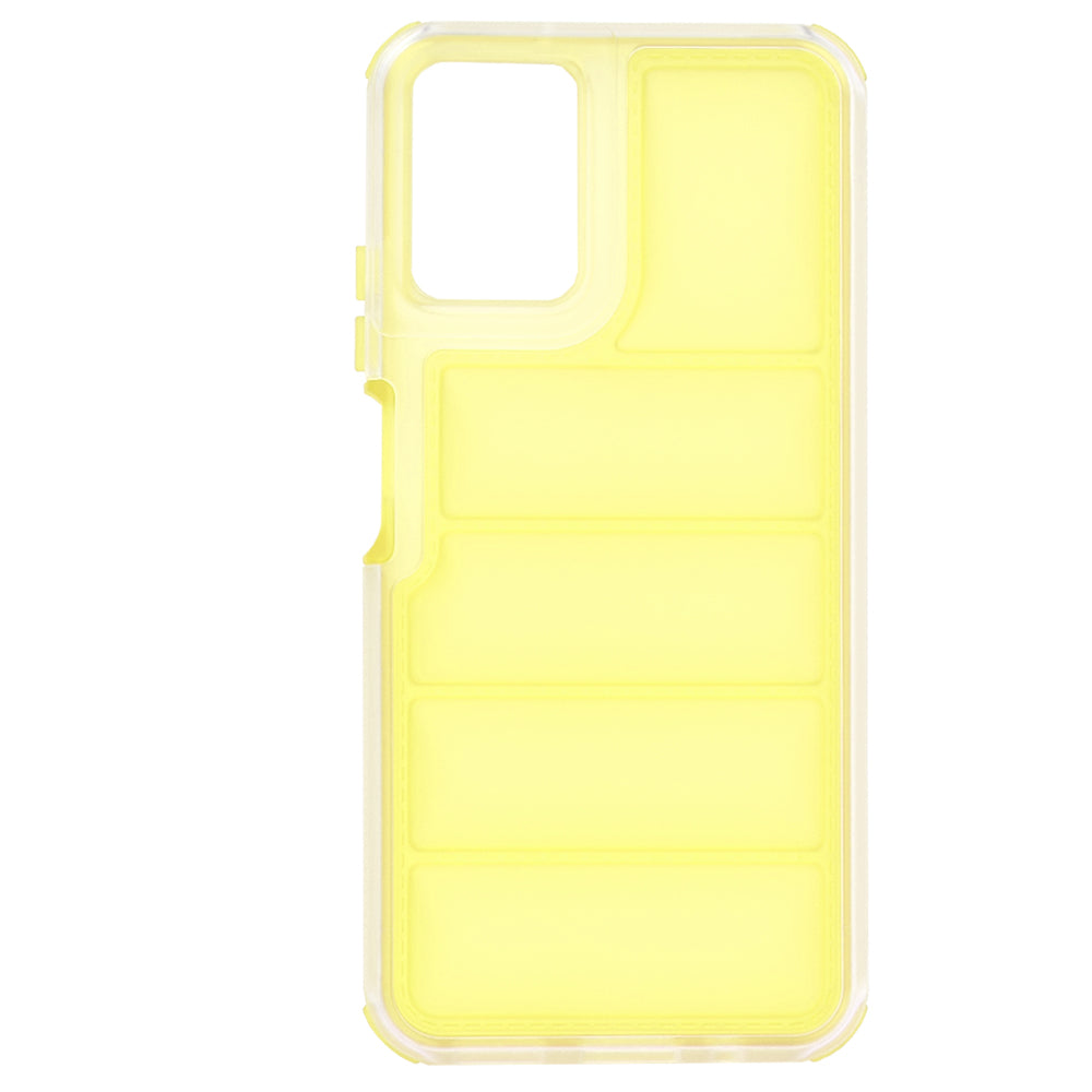 Puzdro pre Motorola Moto G45 / G34, Techsuit, Wave Shield, Žltá